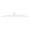 Ekena Millwork Portland Architectural Grade PVC Gable Bracket, 84"W x 14"H x 2"D x 6"F, 4/12 Pitch GBP084X14X0206POR00 - alternate 3